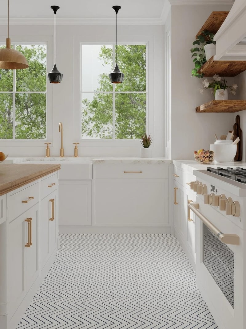 Baking in the kitchen